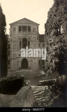 La Villa Aldobrandini. Frascati. 1930 Banque D'Images