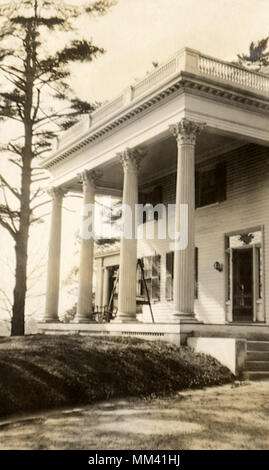 Club des officiers à l'hôpital. West Roxbury. 1921 Banque D'Images