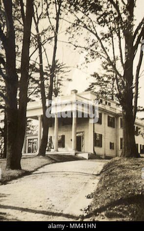 Club des officiers à l'hôpital. West Roxbury. 1921 Banque D'Images