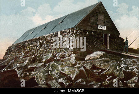 Chambre Tip Top. Le mont Washington. 1910 Banque D'Images