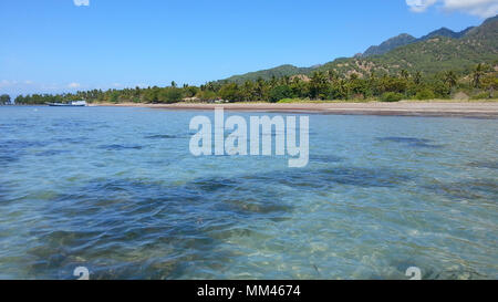 Les plages tropicales de l'île Atauro, au Timor oriental Banque D'Images