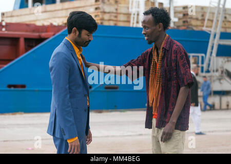 Le voyage extraordinaire du Fakir est un comédie-française et du film d'aventure réalisé par Ken Scott et avec Dhanush. Cette photo est pour un usage éditorial uniquement et est l'auteur de la société film et/ou le photographe attribué par le film ou la société de production et ne peut être reproduite que par des publications dans le cadre de la promotion du film ci-dessus. Un crédit obligatoire pour l'entreprise de film est nécessaire. Le photographe devrait également être portés lorsqu'il est connu. Banque D'Images