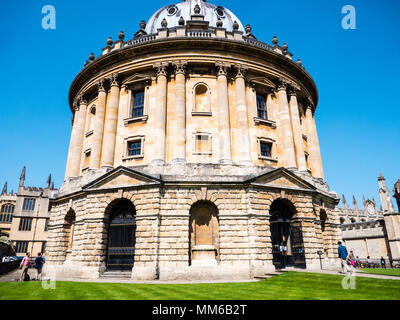 Radcliffe Camera, Université d'Oxford, Oxford, Oxfordshire, England, UK, FR. Banque D'Images