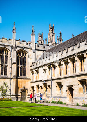 Quadrangle avant, All Souls College, Université d'Oxford, Oxfordshire, England, UK, FR. Banque D'Images