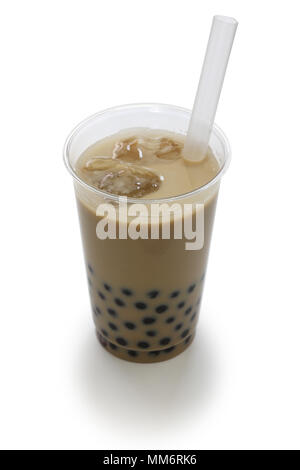 Bubble tea, boisson taïwanaise Banque D'Images