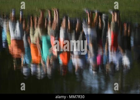 Ponte Vedra Beach, en Floride, USA. 10 mai, 2018. Le Championnat des joueurs à 2018 TPC Sawgrass. Credit : Bill Frakes/ZUMA/Alamy Fil Live News Banque D'Images