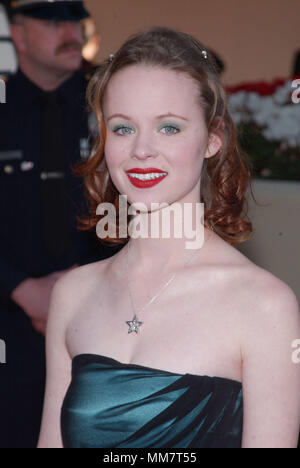 Pour le Meilleur Actrice, Motion Picture - Comédie musicale ou Comédie (Ghost World), Thora Birch arrive à la 59e Golden Globe Awards annuel tenu à l'hôtel Beverly Hilton à Los Angeles, Ca., dimanche 20 janvier 2002. JpgBirchThora BirchThora03.03 Red Carpet Event, Vertical, USA, Cinéma, Célébrités, photographie, Bestof, Arts, Culture et divertissement, Célébrités Topix fashion / Vertical, Best of, événement dans la vie d'Hollywood, Californie - Tapis rouge et en backstage, USA, Cinéma, Célébrités, cinéma, télévision, Célébrités célébrités Musique, Photographie, Bestof, Arts, Culture et E Banque D'Images