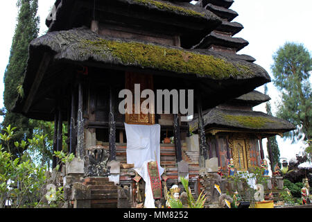 Le point de vue autour de Pura Ulun Danu Batur à Bali. Prises en mai 2018. Banque D'Images