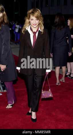 Brittany Murphy en arrivant à la première de MOULIN ROUGE à l'Academy of Motion Pictures à Los Angeles mercredi 5/16/2001 © TsuniMurphyBrittany08.JPGMurphyBrittany08 Red Carpet Event, Vertical, USA, Cinéma, Célébrités, photographie, Bestof, Arts, Culture et divertissement, Célébrités Topix fashion / Vertical, Best of, événement dans la vie d'Hollywood, Californie - Tapis rouge et en backstage, USA, Cinéma, Célébrités, cinéma, télévision, Célébrités célébrités musique, photographie, Arts et culture, Bestof, divertissement, Topix, vertical, une seule personne, à partir de l'année 2001, enquête Banque D'Images