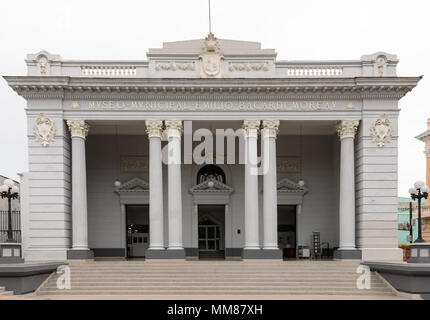 Avant de la Musée Emilio Bacardi à Santiago de Cuba, Cuba Banque D'Images