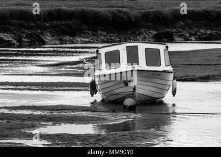 Marée basse à Blakeney Banque D'Images