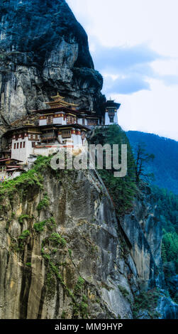 Taktsang lakhang aka tigresse nest monastère, Bhoutan Banque D'Images