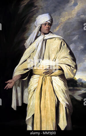 Portrait d'Omai ( Mer du Sud de Torres qui s'est rendu à l'Angleterre avec la deuxième expédition du capitaine Cook ) 1776 18ème siècle, Sir Joshua Reynolds 1723 - 1792 Royaume-Uni, États-Unis, France, Français, Britanniques, la Grande-Bretagne, Banque D'Images