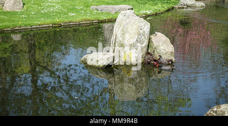 Les Jardins de Kyoto dans Holland Park London UK Banque D'Images