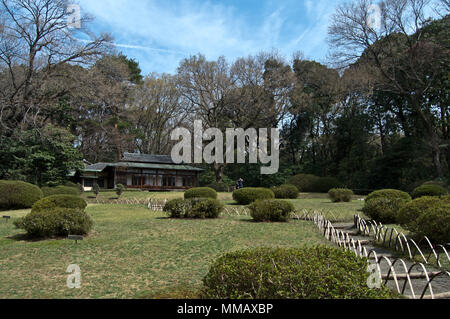 Jardin intérieur Meiji Jingu, Tokyo, Japon Banque D'Images