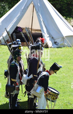 Whittington castle siege 2018 événement Banque D'Images