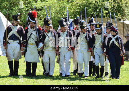 Whittington castle siege 2018 événement Banque D'Images