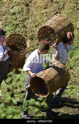 Whittington castle siege 2018 événement Banque D'Images