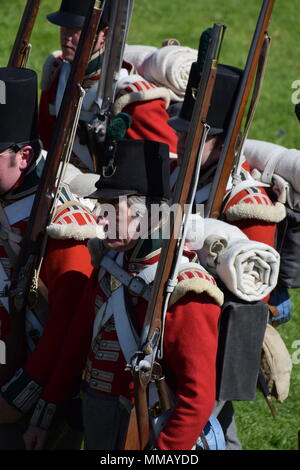 Whittington castle siege 2018 événement Banque D'Images