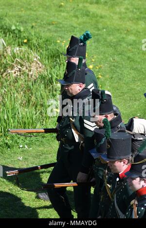 Whittington castle siege 2018 événement Banque D'Images