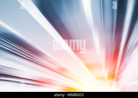 Blur fast moving high speed road business concept effectuer Banque D'Images