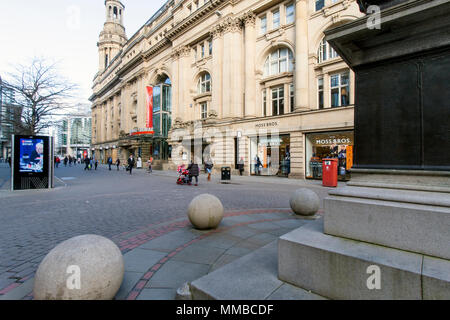 St Anns Square, Manchester Banque D'Images