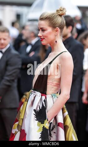 Cannes, France, le 10 mai 2018. Modèle ambre entendu Désolé Angel. Premiere 71 e Festival du Film de Cannes Cannes, France 10 mai 2018 Jaa741 Allstar Crédit : photo library/Alamy Live News Banque D'Images