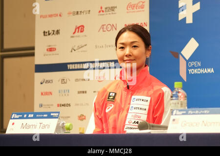 2018/05/10 Conférence de presse de Yokohama, l'ITU World Triathlon Yokohama lors de la Monterey Hotel. Mami Tani jpn (photos par Michael Steinebach/AFLO) Banque D'Images