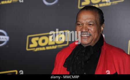 Los Angeles, CA, USA. 10 mai, 2018. Billy Dee Williams aux arrivées pour SOLO : UNE HISTOIRE DE LA GUERRE DES ÉTOILES Premiere, El Capitan Theatre, Los Angeles, CA, 10 mai 2018. Credit : Everett Collection Inc/Alamy Live News Banque D'Images