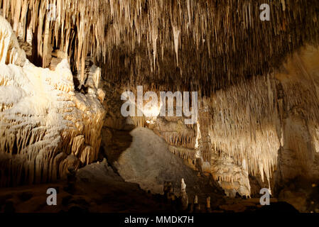 Les grottes du Dragon à Palma de Malorca Banque D'Images