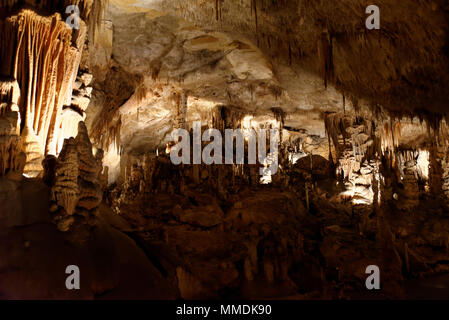 Les grottes du Dragon à Palma de Malorca Banque D'Images