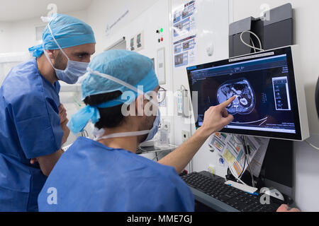 Greffe de rein Banque D'Images