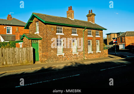 Stockton et Darlington Coal Merchants House, on Tees Yarm Banque D'Images