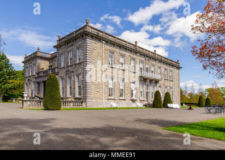 Le Manoir des capacités à la base de Palmerstown House Estate à Johnstown, comté de Kildare, Irlande. Période irlandais Résidence. Banque D'Images