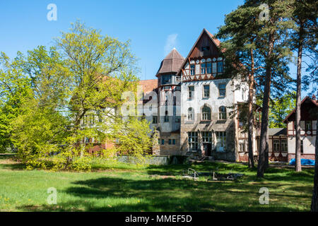 Sanatorium Hohenlychen, Lychen Banque D'Images