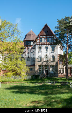 Sanatorium Hohenlychen, Lychen Banque D'Images