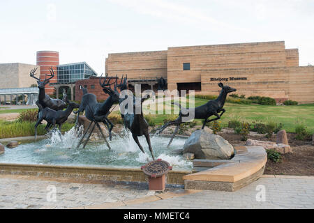 Musée Eiteljorg des Amérindiens et l'art de l'ouest de l'Indiana Indianapolis Banque D'Images