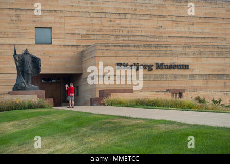 Musée Eiteljorg des Amérindiens et l'art de l'ouest de l'Indiana Indianapolis Banque D'Images