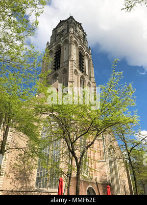 L'église Saint-Laurent, une église protestante dans le centre-ville de Rotterdam Banque D'Images