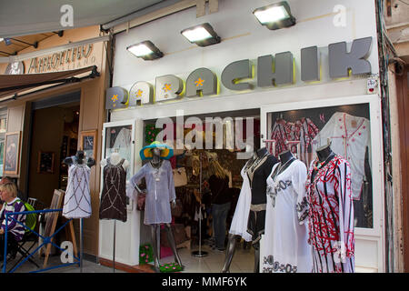 Boutique de mode à la zone piétonne, près de la Place Masséna, Nice, Côte d'Azur, Alpes-Maritimes, France du Sud, France, Europe Banque D'Images