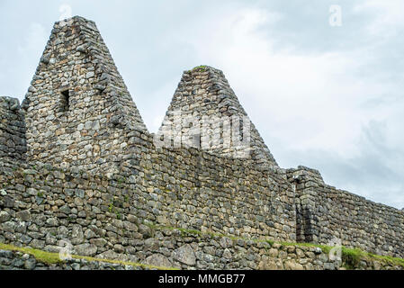 La route vers le Machu Picchu et de beaux paysages Banque D'Images