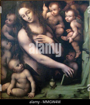 . Marie Madeleine. . Vers 1515. Giampietrino (1495-1549) Noms alternatifs Gian Pietro Rizzi, Giovanni Pietro Rizzoli Description peintre italien Date de naissance/décès 1495 1549 période de travail à partir de 1495 jusqu'à 1549 vers l'emplacement de travail de contrôle de l'autorité de Milan : Q940454 : VIAF ?47821784 ISNI : ?0000 0000 2700 3034 ULAN : ?500020944 RCAC : ?n88032701 : WGA ?GIAMPIETRINO Giampietrino WorldCat Prague Banque D'Images