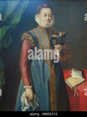 . Anglais : Compter Alessandro Contini-Bonacoss Fischieri Quintilia. Probablement vers 1600. Federico Barocci, Quintilia, 1600 Fischieri Banque D'Images