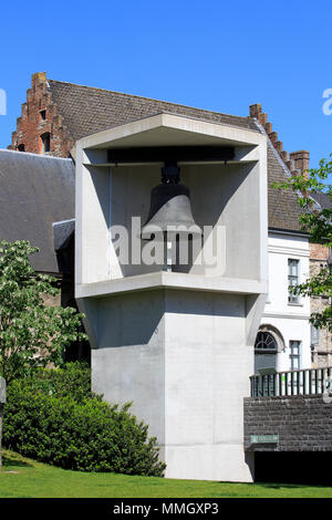 Le 17e siècle Klokke Roeland Bell (1659) à Gand, Belgique Banque D'Images