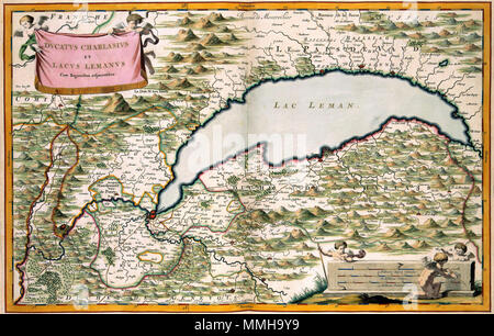 . Nederlands : Deze kaart van het hertogdom de Chablis dans gegraveerd landstreek Savoye werd door de graveur Joannes de Broen (1649-ca. 1730). De kaart werd gepubliceerd in het vijfde deel van het van stedenboek Italie en 1682 dat door de erfgenamen van Joan Blaeu werd uitgegeven. Haal bron als De Broen gebruik van een en 1680 gepubliceerde Savoye-Piemonte overzichtskaart van van de Italiaanse kartograaf Giovanni Thomaso Borgonio (ca. 1620-1684). Anglais : en 1682 les héritiers de Joan Blaeu a publié la quatrième et cinquième volume de la ville books de l'Italie. Ces conclu la série publiée sinc Banque D'Images