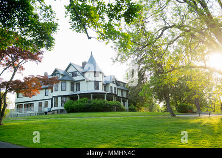 USA Maryland MD Kensington Comté de Warner Circle Park et mansion une fois accueil de Brainard Warner fondateur de Kensington Banque D'Images