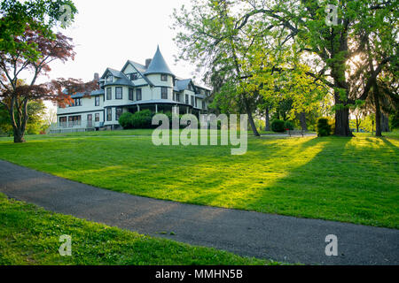 USA Maryland MD Kensington Comté de Warner Circle Park et mansion une fois accueil de Brainard Warner fondateur de Kensington Banque D'Images