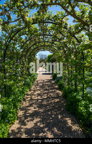 ARUNDEL, UK - 5 mai 2018 : les beaux jardins au Château d'Arundel dans le West Sussex, Royaume-Uni, le 5 mai 2018. Banque D'Images