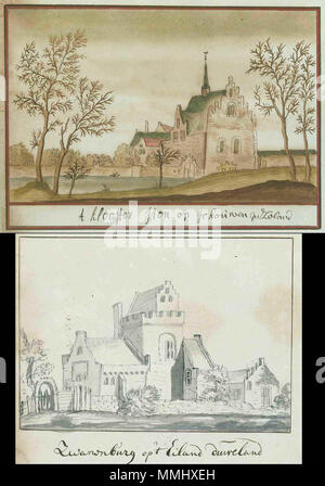. Nederlands : Beschryvinge Van Zeeland Schoemaker Atlas : 225, Sion. Entre 1710 et 1735. Schoemaker Atlas-ZÉLANDE-1161-Zélande, Sion Banque D'Images