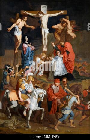 Bertholet Flemalle, Golgotha (Cathédrale St-Paul, Liège) Banque D'Images